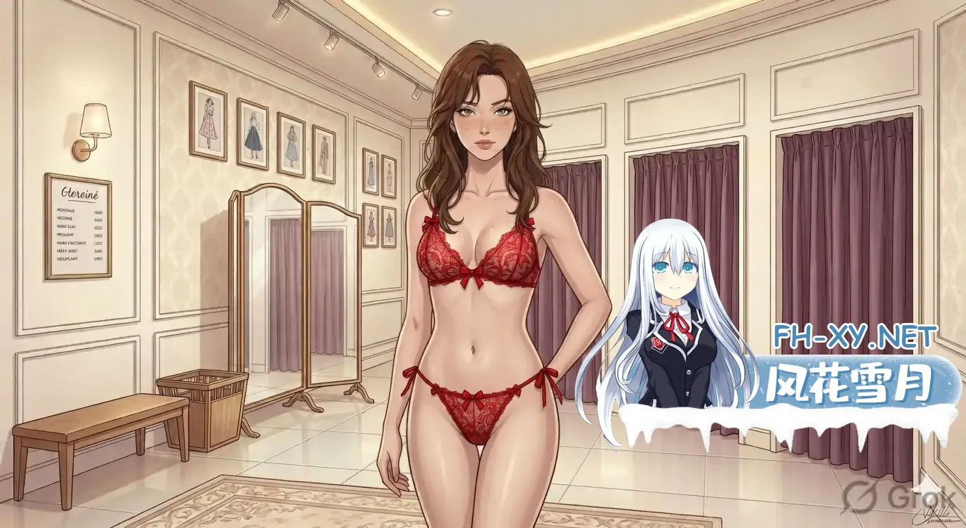 [SLG/AI汉化/2D/更新/AI作画]痴恋她的绽放/I Love Her Doings [Ver0.4.2][PC+安卓/800M]